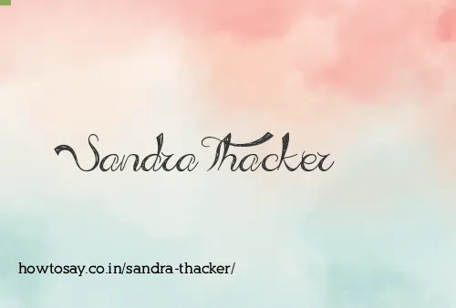 Sandra Thacker