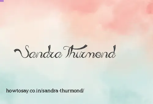 Sandra Thurmond