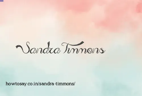 Sandra Timmons