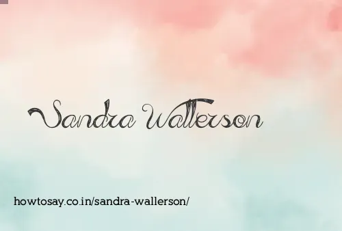 Sandra Wallerson