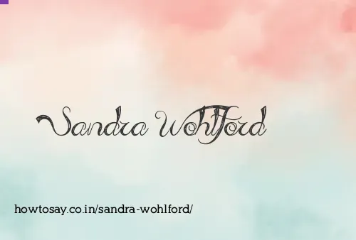 Sandra Wohlford