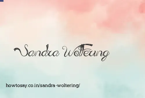 Sandra Woltering
