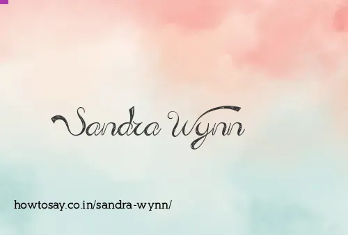 Sandra Wynn