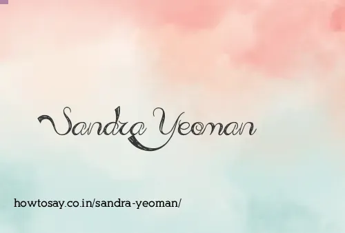 Sandra Yeoman