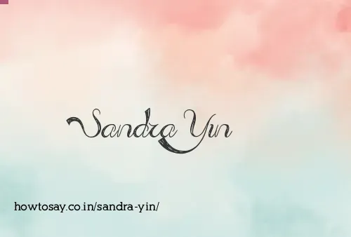 Sandra Yin