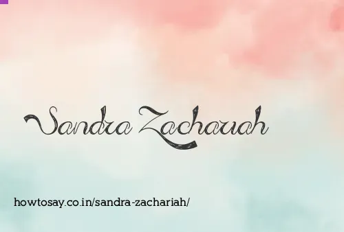 Sandra Zachariah