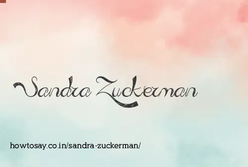 Sandra Zuckerman