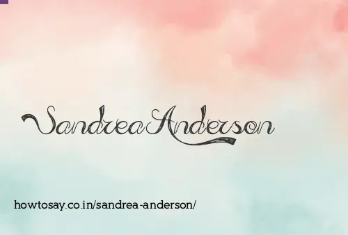 Sandrea Anderson