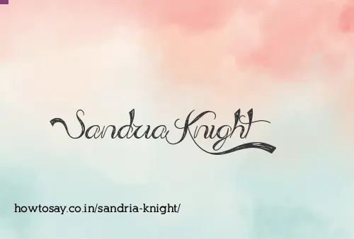Sandria Knight