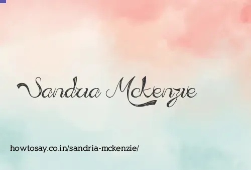 Sandria Mckenzie