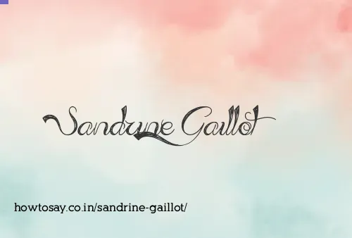 Sandrine Gaillot