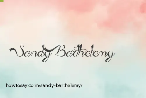 Sandy Barthelemy