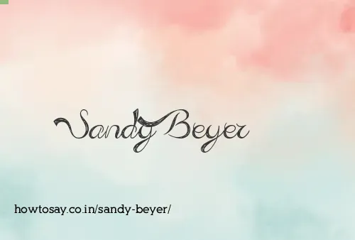 Sandy Beyer