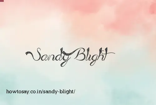 Sandy Blight