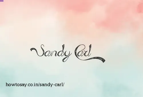 Sandy Carl