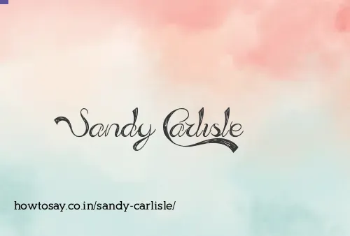 Sandy Carlisle
