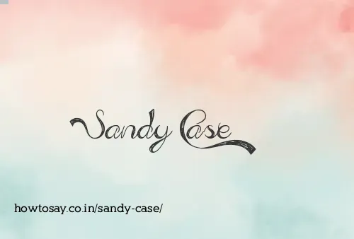 Sandy Case