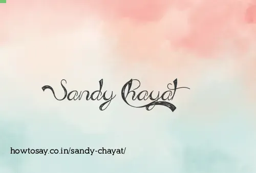 Sandy Chayat