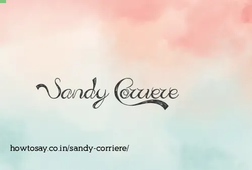 Sandy Corriere