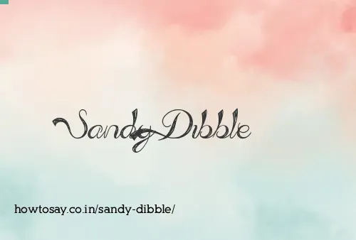 Sandy Dibble