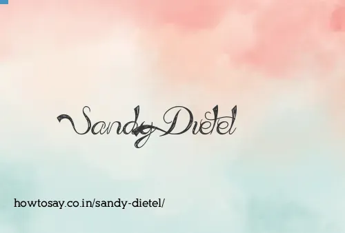 Sandy Dietel