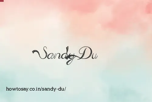 Sandy Du