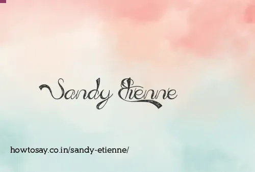 Sandy Etienne