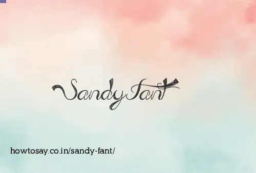 Sandy Fant