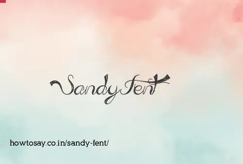 Sandy Fent