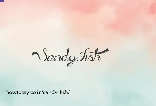 Sandy Fish