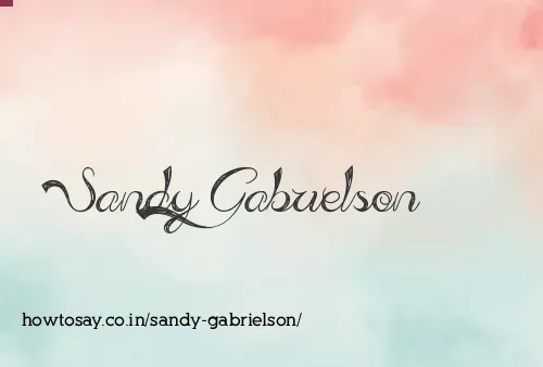 Sandy Gabrielson