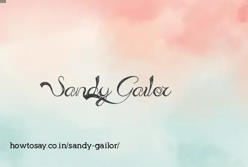 Sandy Gailor