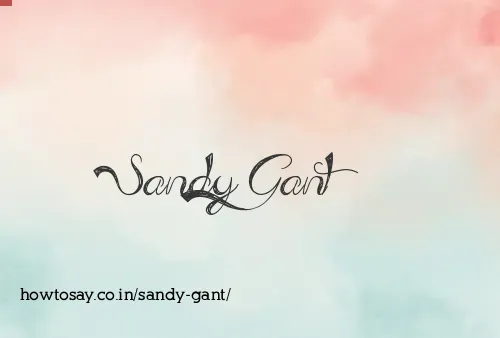 Sandy Gant