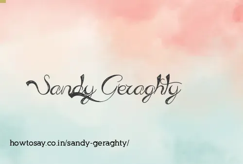 Sandy Geraghty