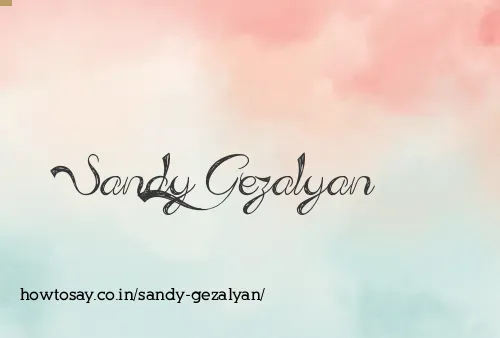 Sandy Gezalyan
