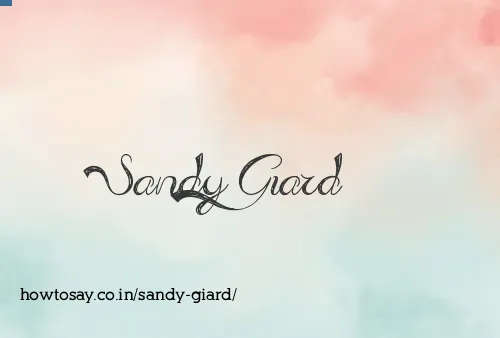 Sandy Giard