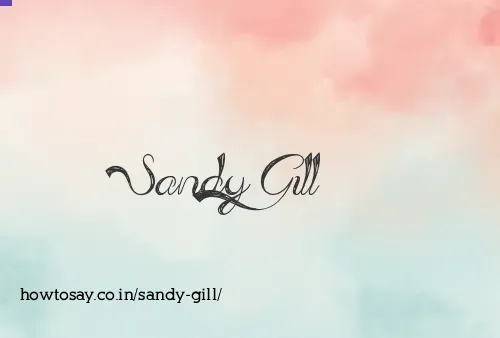Sandy Gill