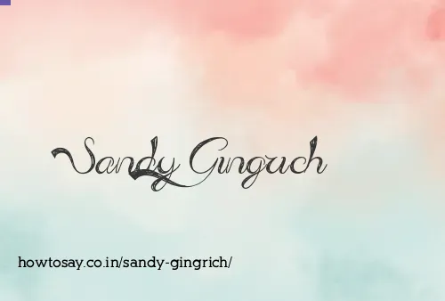 Sandy Gingrich