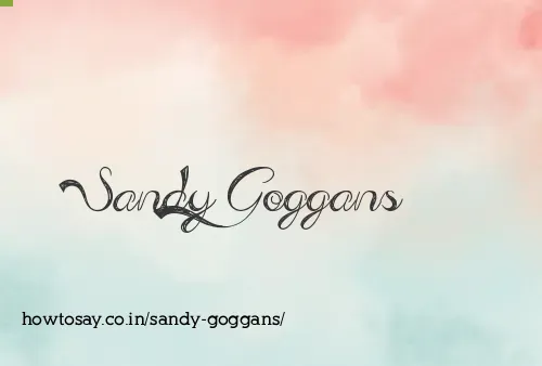 Sandy Goggans