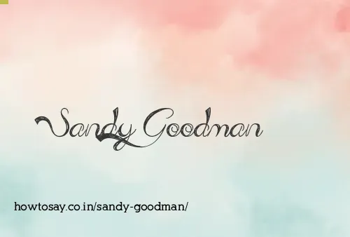Sandy Goodman