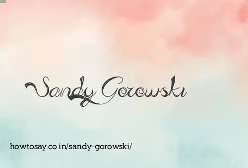 Sandy Gorowski