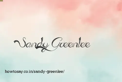 Sandy Greenlee