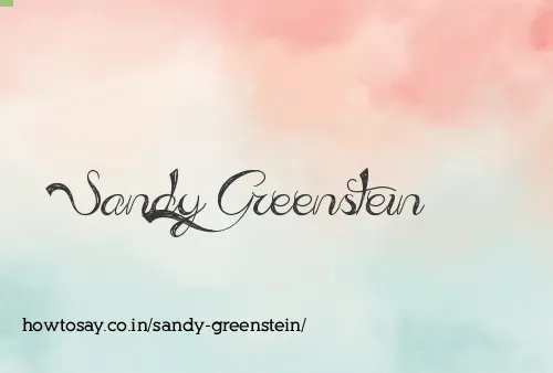 Sandy Greenstein