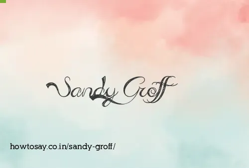 Sandy Groff