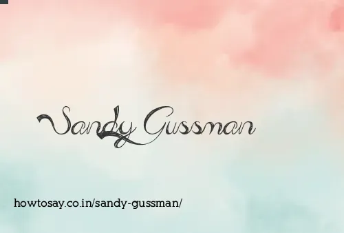 Sandy Gussman