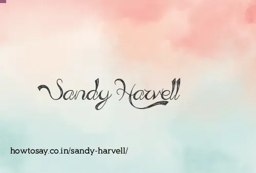 Sandy Harvell
