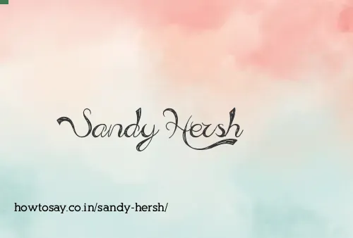 Sandy Hersh