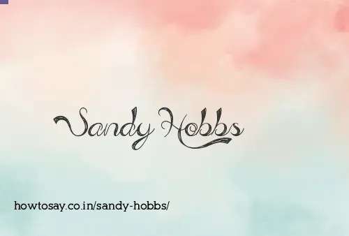 Sandy Hobbs
