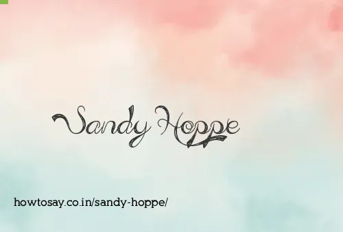 Sandy Hoppe