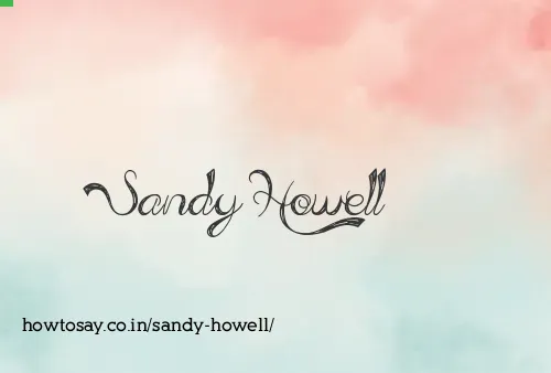 Sandy Howell